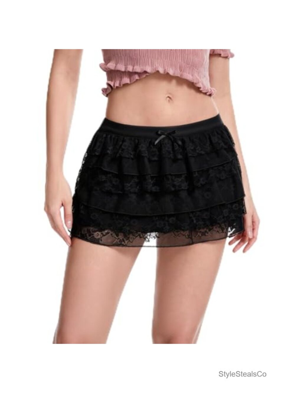 Ruffle Lace Multi-Layered Lolita Bloomers Cotton Blend